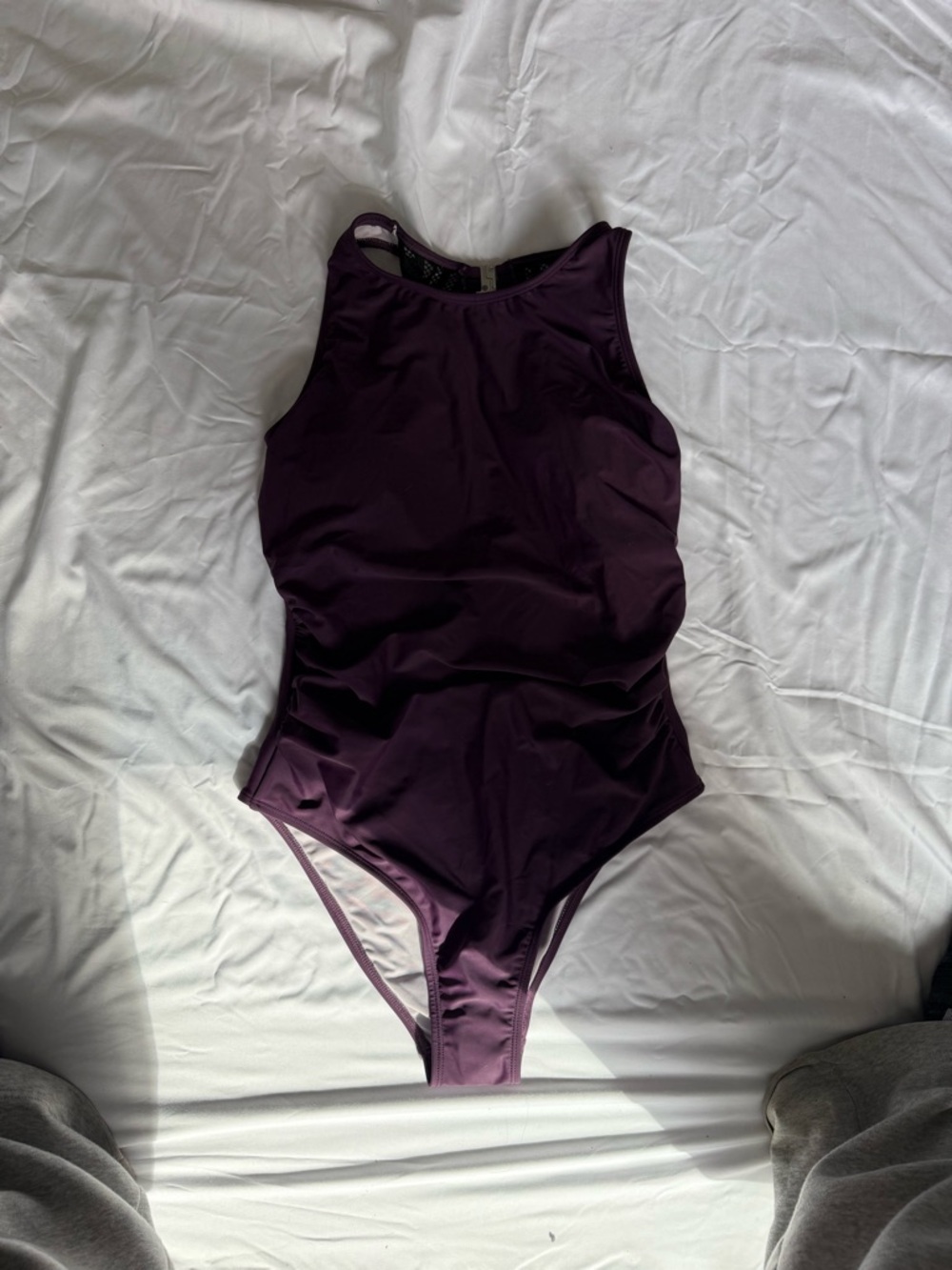 Purple CUPSHE bathing suit